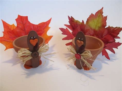 Turkey Pots Thanksgiving Crafts Thanksgiving Diy Holiday Crafts