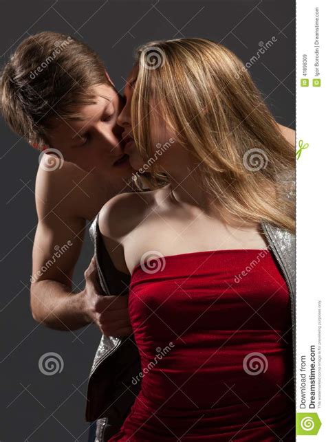 Portrait Of A Passionate Couple Stock Image Image Of Lady Happy