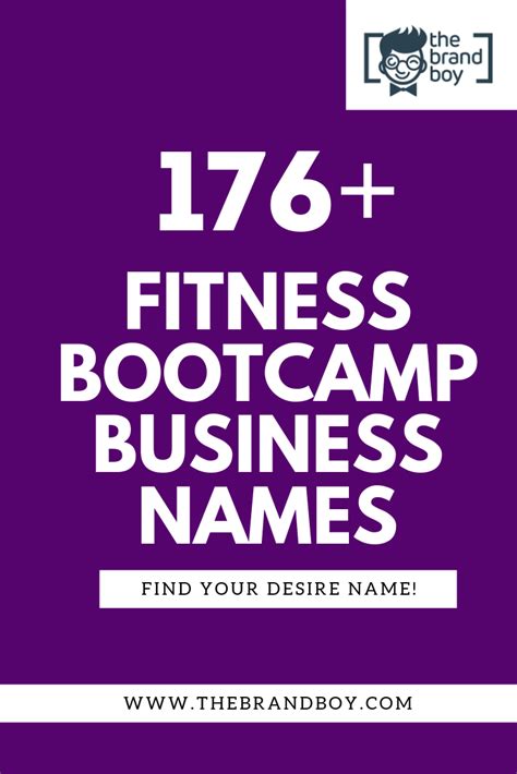 781 Catchy Boot Camp Names Ideas Generator Catchy Names Workout