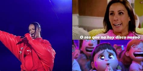 super bowl 2023 estos son los mejores memes del medio tiempo con rihanna embarazada