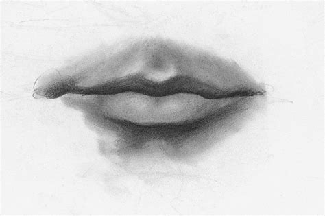 drawing lips male demo step 3 lee hammond how to draw facial features for beginners