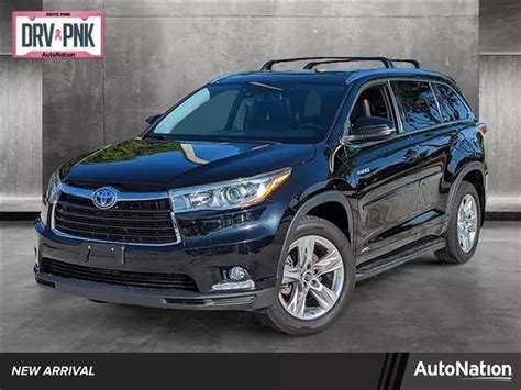 Used Toyota Highlander Hybrid 4x4 For Sale Buy 4 Wheel Drive Suv With