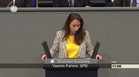 Yasmin Fahimi (SPD) - Aufhebung des Solidaritätszuschlaggesetzes - YouTube