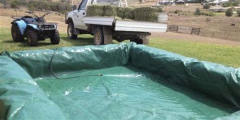 How To Make A Hay Bale Swimming Pool Yes This Is A Real Thing
