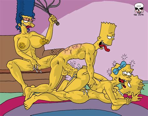 Rule 34 Bart Simpson Bisexual Female Human Lisa Simpson Maggie