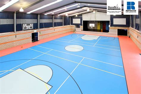 Decoflex Universal Seamless Polyurethane Indoor Sports Flooring