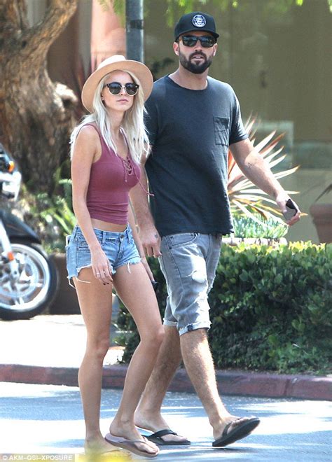 kaitlynn carter and fiancé brody jenner go for a romantic stroll in malibu daily mail