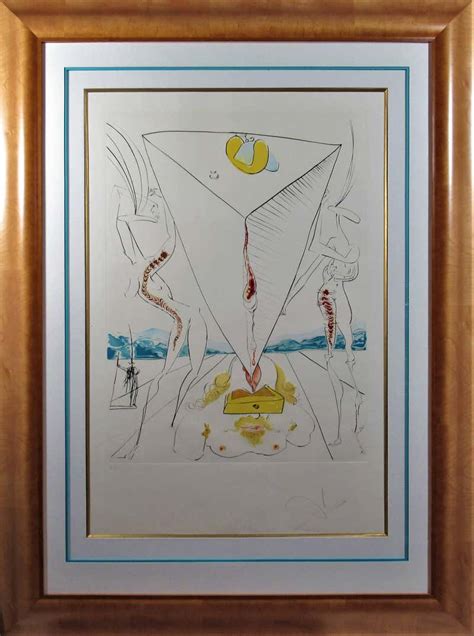 Salvador Dalí­ Vanitas Vanitatum From Biblia Sacra 1960s