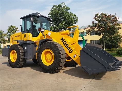 Large Articulated Wheel Loader Hq940 With Cummins Engine