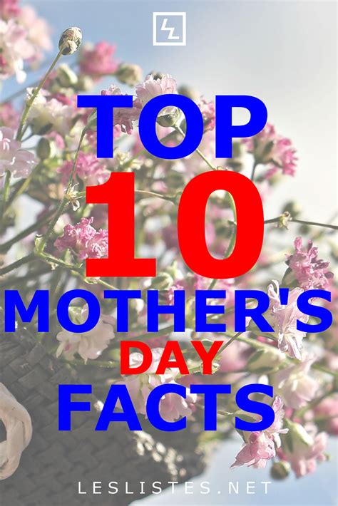 The Top 10 Facts About Mother S Day That You Didn T Know Les Listes