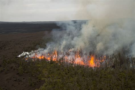 Video First Look At New Volcano Fissure Erupting In Hawaii