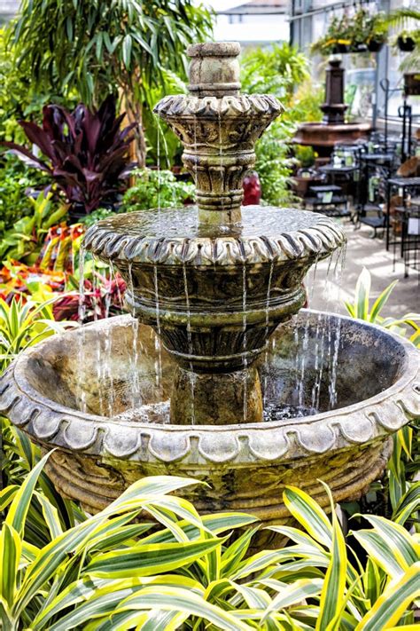 27 Water Fountain Ideas Garden Outline