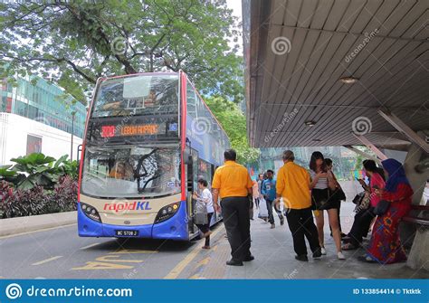 Bus Public Transport Kuala Lumpur Malaysia Editorial Stock Image