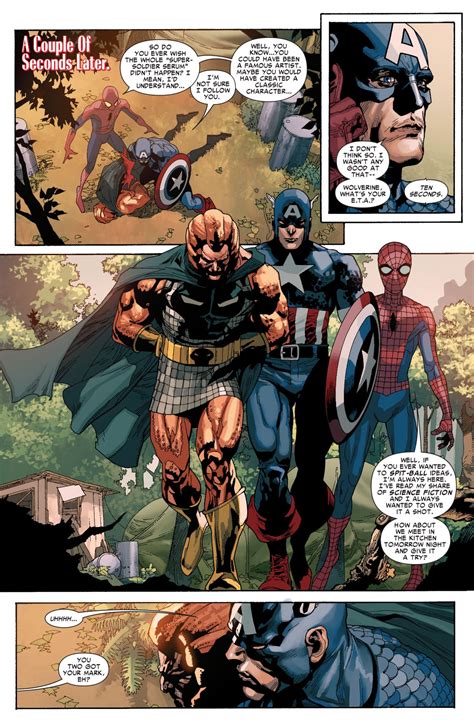 Spider Man And Captain America Vs Copperhead Comicnewbies