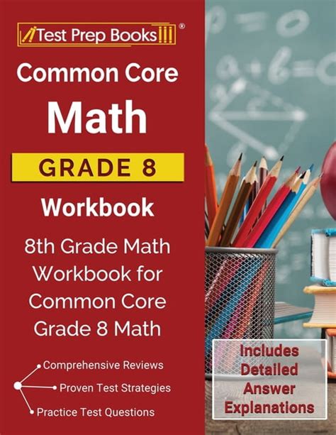Buy Common Core Math Grade 8 Workbook 8th Grade Math Workbook For