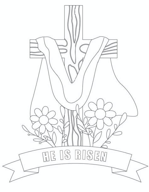 3 Free Printable Easter Cross Coloring Pages Freebie Finding Mom