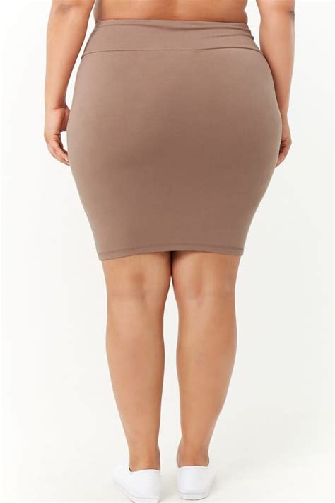 Plus Size Knit Pencil Skirt Forever 21 Knit Pencil Skirt Pencil Skirt Plus Size Fashion