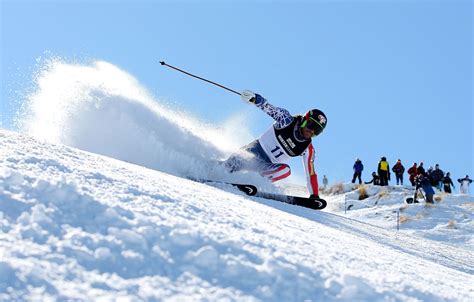 Wallpaper Snow Olympics Skier Skiing Sochi 2014 Sochi 2014 Winter