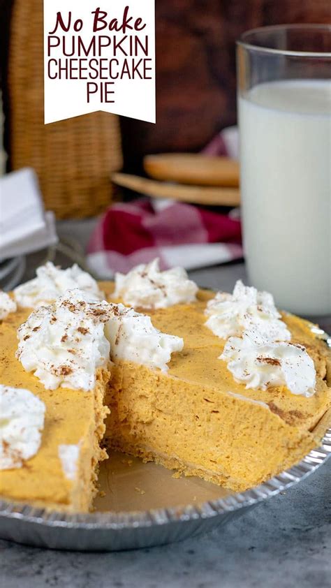 Your thanksgiving won't be complete without this recipe. Easy No Bake Pumpkin Cheesecake - Scattered Thoughts of a ...
