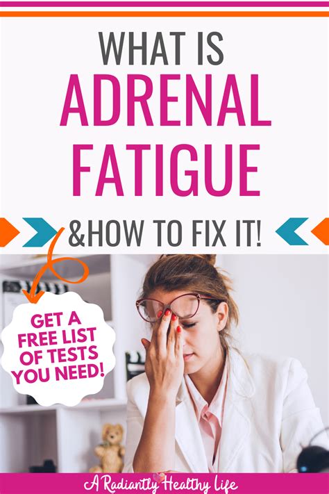 What Is Adrenal Fatigue And How To Fix It Adrenal Fatigue What