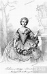 Philippine Elisabeth d'Orleans, Mademoiselle de Beaujolais, Stock Photo ...
