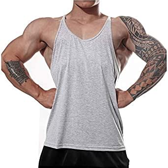 Buy THE BLAZZE Men S Gym Stringer Tank Top Bodybuilding Athletic