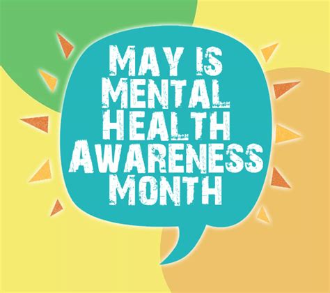 National Mental Health Month May May Is National Mental Health