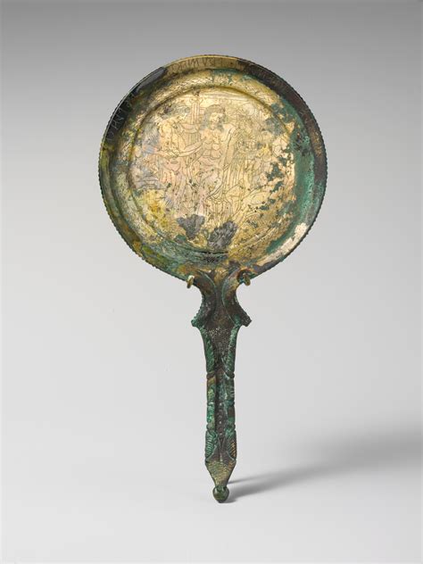 Bronze Mirror Etruscan Hellenistic The Met