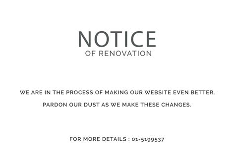 Renovation Notice Spark Tech