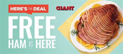 Save with giant food stores coupons & promo codes coupons and promo codes for june, 2021. Giant Food Stores Offers Up Free Hams | Deli Market News