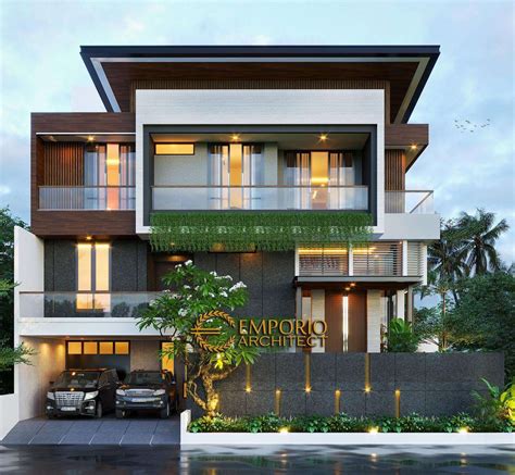 Mr Windu Modern House 3 Floors Design Bintaro Jakarta Selatan