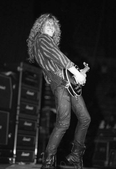 Guitarist John Sykes From Whitesnake Performs Live On Stage In Los