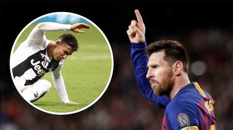 Lionel Messis Free Kick Record Compared To Cristiano Ronaldos Is