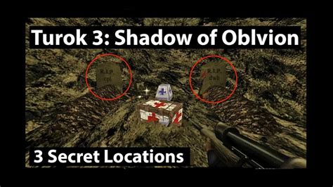 Turok Shadow Of Oblivion Remastered Secret Locations