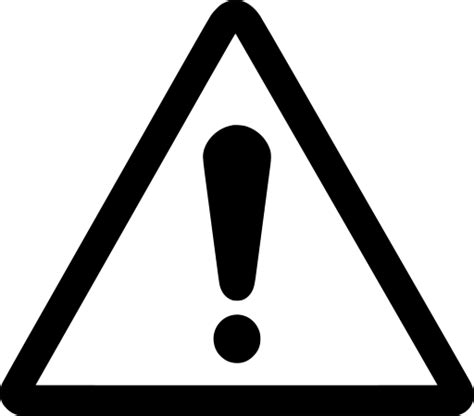 Svg Triangle Warning Exclamation Safety Free Svg Image And Icon