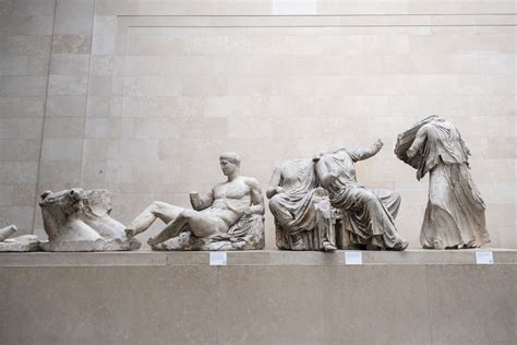 The Parthenon Marbles Were Painted In Bright Colors And With Intricate