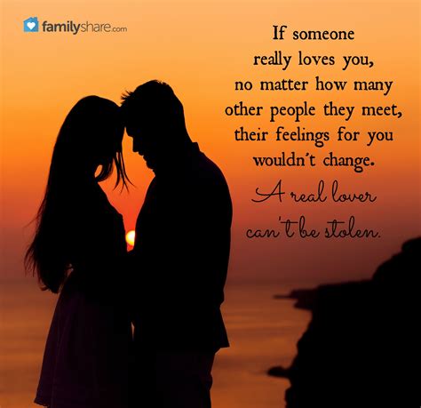 If Someone Really Loves You No Matter How Many Other People They Meet