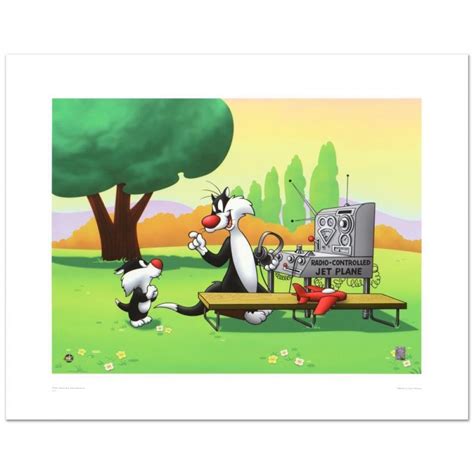 Sylvester And Son Radio Controlled Jet Le 16x20 Giclee From Warner
