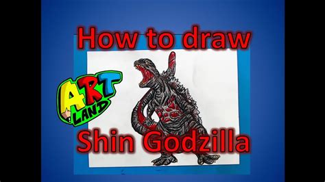 How To Draw Shin Godzilla Step By Step Drawings Shin Godzilla Drawings