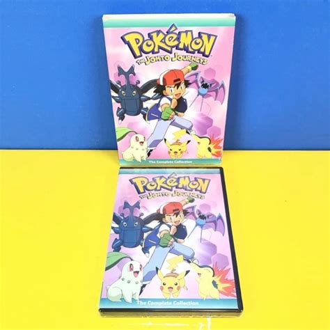 pokemon media new pokemon the johto journeys the complete collection dvd wslipcover sealed