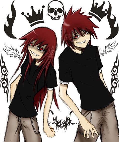 Crazy Twins By Ahoguu On Deviantart