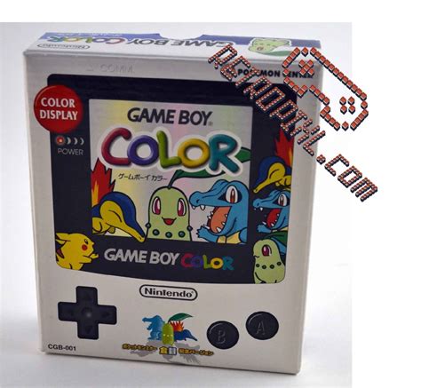 Nintendo Game Boy Color Pokémon Center Goldsilver Limited Edition