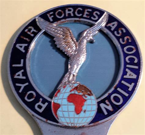 Car Grill Badge Royal Air Forces Association Catawiki