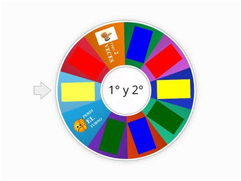 Ruleta De Los Colores Random Wheel