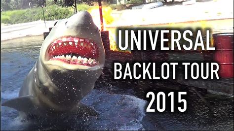 Universal Studios Hollywood Backlot Tour August 2015