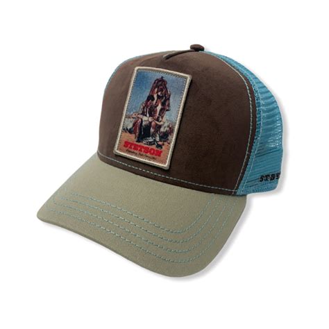 Trucker Cap Last Drop By Stetson Antica Cappelleria Troncarelli