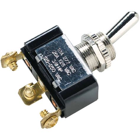Seachoice 2 Position Toggle Switch With 3 Screw Terminals Onon