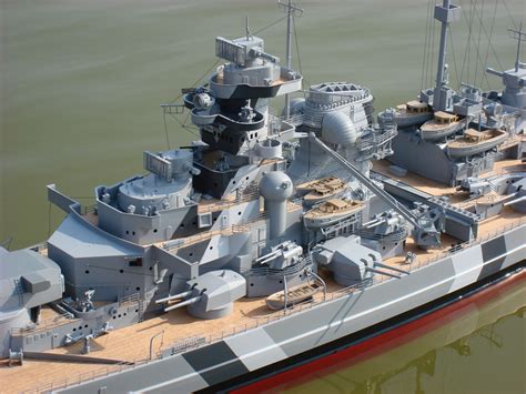 Premium Line Kymodels Bismarck Scale Built Battleship