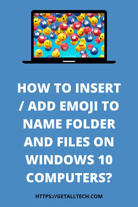 How To Insert Add Emoji To Name Folder And Files On Windows 10