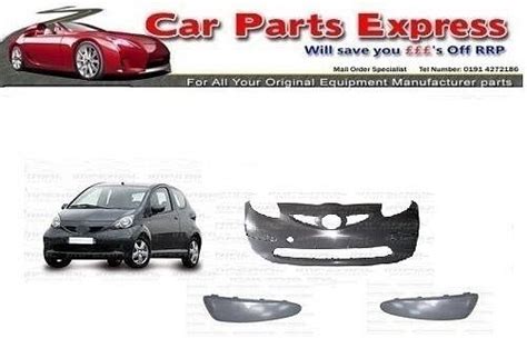 Toyota Aygo 2005 2009 Painted Front Bumper And Mouldings New Any